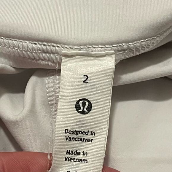 Lululemon Pace Rival Mid Rise Mini Skirt In Transverse Lilac Multi - Picture 5 of 5